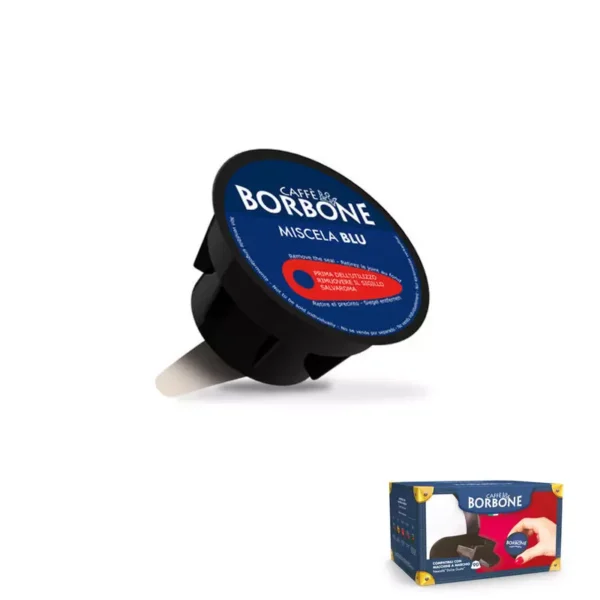90 BLUE Blend Capsules Borbone Coffee Compatible Nescafè® Dolce Gusto®