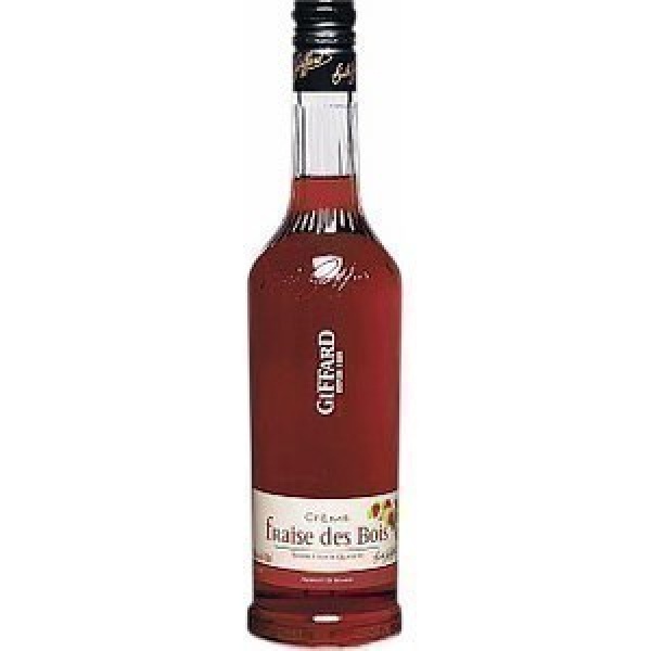 GIFFARD ; Crème fraise des bois 16% 70 cl