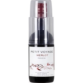 Vin de pays d'Oc Merlot Petit Voyage 13° 187 ml