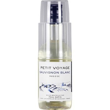 Vin de pays d'Oc Sauvignon blanc Petit Voyage 12,5° 187 ml