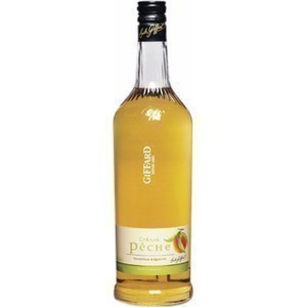 GIFFARD ; Crème pêches 16% 1 l