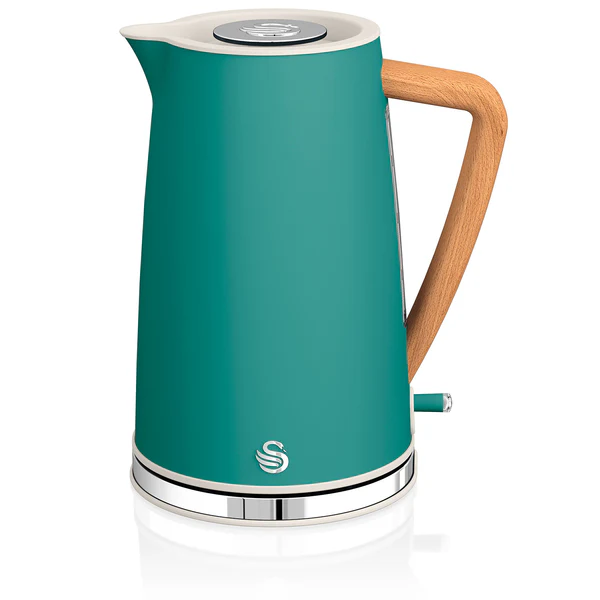 Bouilloire électrique 1,7L Ultra Rapide Sans Fil Design Moderne Nordic 2200 Vert SK14610GRENEU