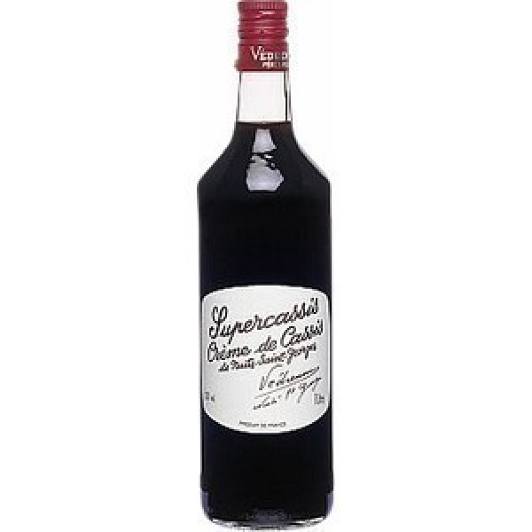 VEDRENNE ; Crème super cassis 20% 1 l