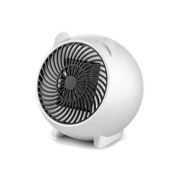 chauffage soufflant électrique PTC portable 500W blanc Vendos85