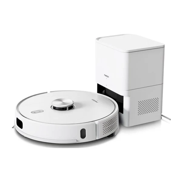 Medion X41 Sw+ - Robot Aspirateur Laveur Avec Station De Vidage - 200 Min - Aspiration Puissante De 8000 Pa - Navigation Laser Medion