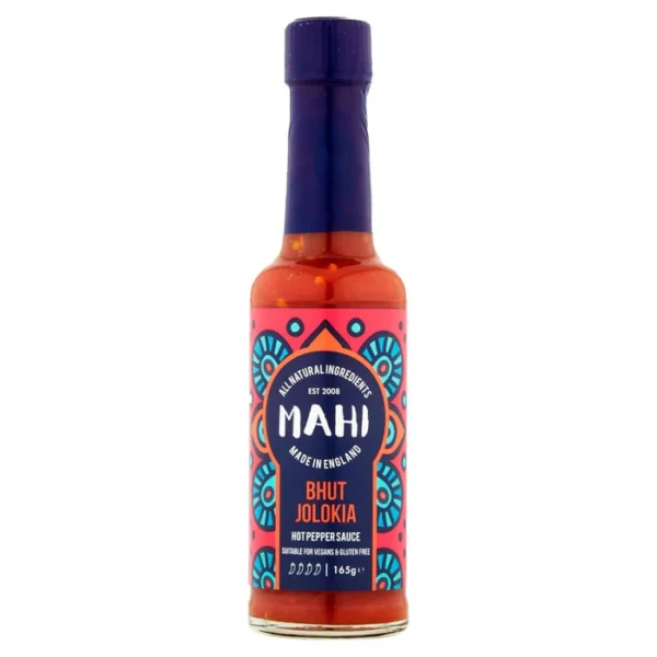 MAHI Bhut Jolokia Hot Pepper Sauce 165ml