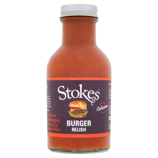 Stokes Burger Relish 295g