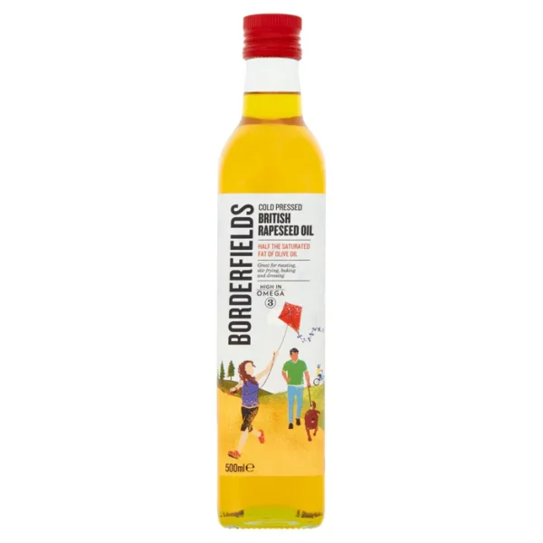 Borderfields Cold Pressed Rapeseed Oil 500ml