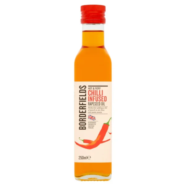 Borderfields Cold Pressed Rapeseed Oil Chilli Infusion 250ml