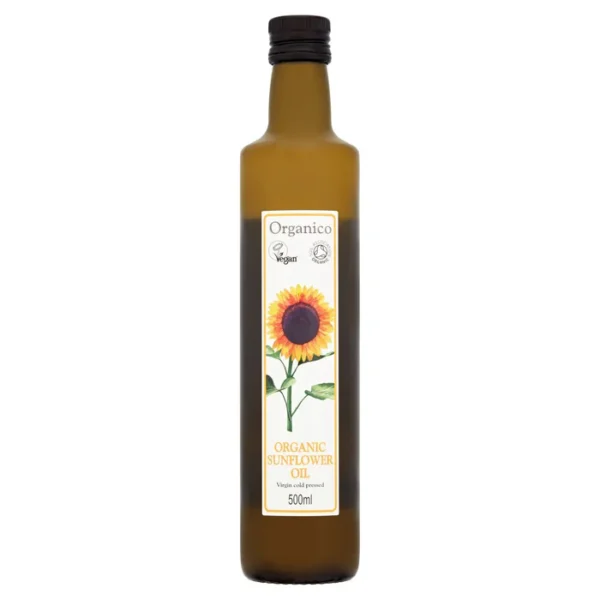Organico Organic Virgin Sunflower Oil 500ml