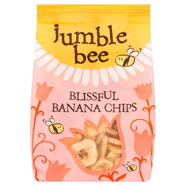 Jumble Bee Blissful Banana Chips 350g