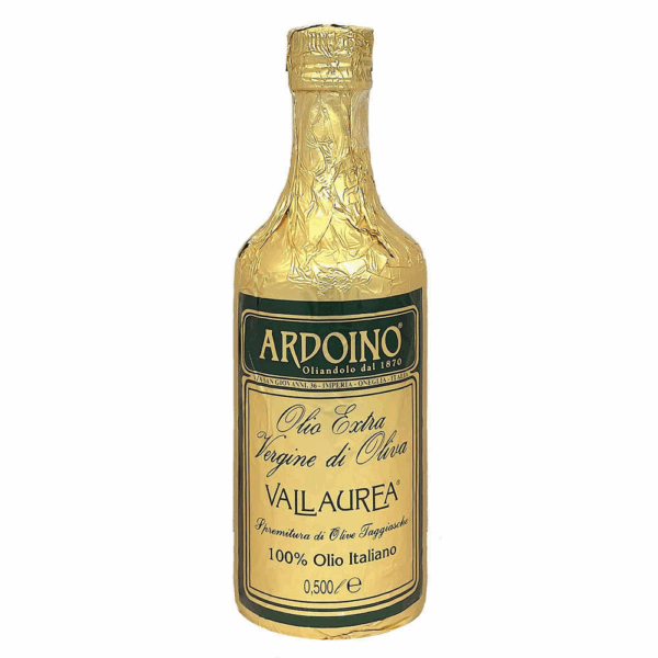 VALLAUREA Huile d'olive extra vierge italienne Taggiasca 500 ml - Ardoino, Isnardi