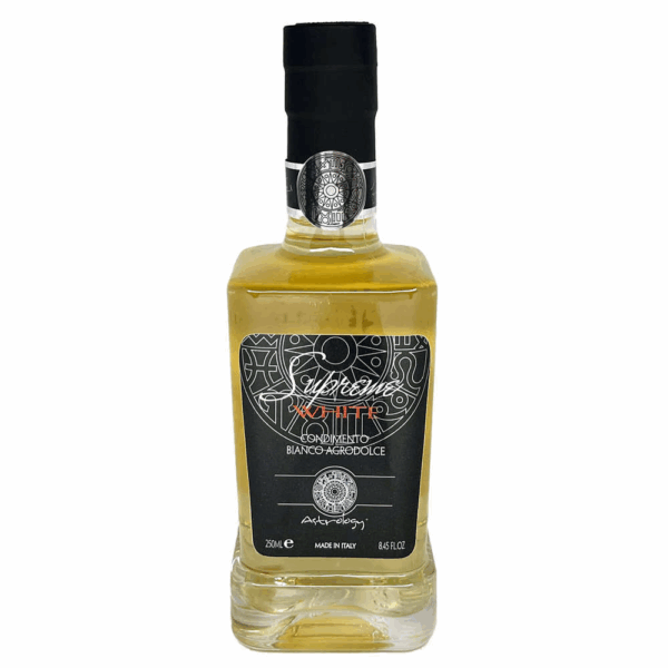 Supreme White Condimento Bianco Agrodolce 250ml Assaisonnement Balsamique Blanc - Acetaia Astrology