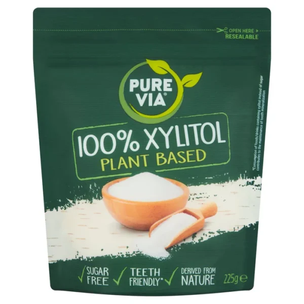 Pure Via 100% Xylitol Plant Based 225g - Special Offer