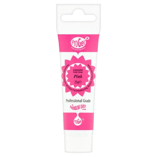 Rainbow Dust Pink ProGel Food Colouring 25g