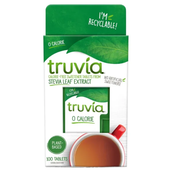 Truvia Sweetener Tablets 100 per pack - Special Offer