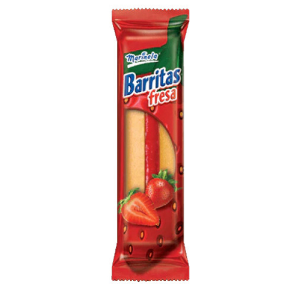 Marinela Cookies Strawberry Barritas 55g