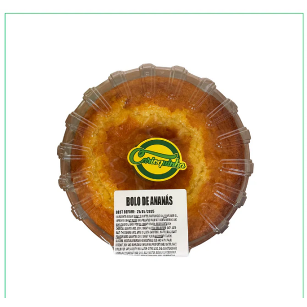 Bolo de Ananás / Pineapple Cake CARIOQUINHA - 500g