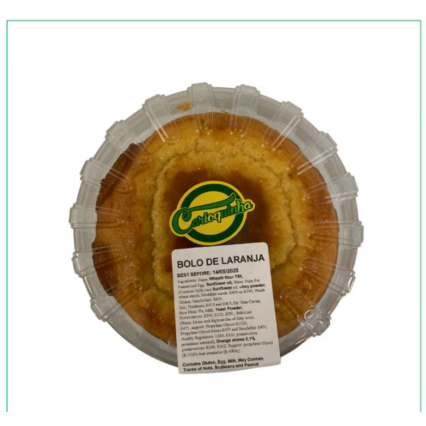 Bolo de Laranja / Orange Cake CARIOQUINHA - 500g