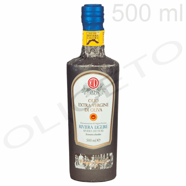 Taggiasca Monocultivar - Riviera dei Fiori DOP 500 ml - Olio Calvi