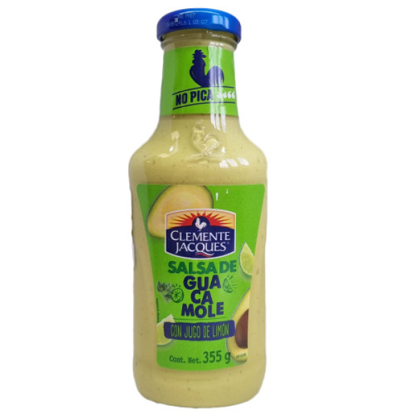 Clemente Jacques Guacamole Sauce with Limon 355g