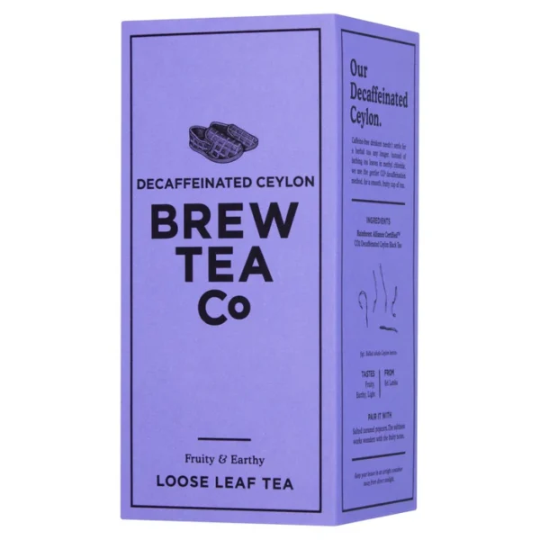 Brew Tea Co CO2 Decaffeinated Loose Leaf Tea 113g