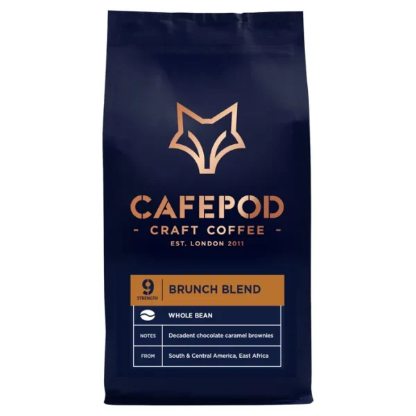 CafePod Brunch Blend Coffee Beans 200g
