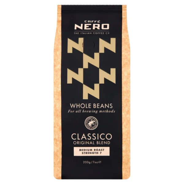 Caffe Nero Classico Whole Beans 200g