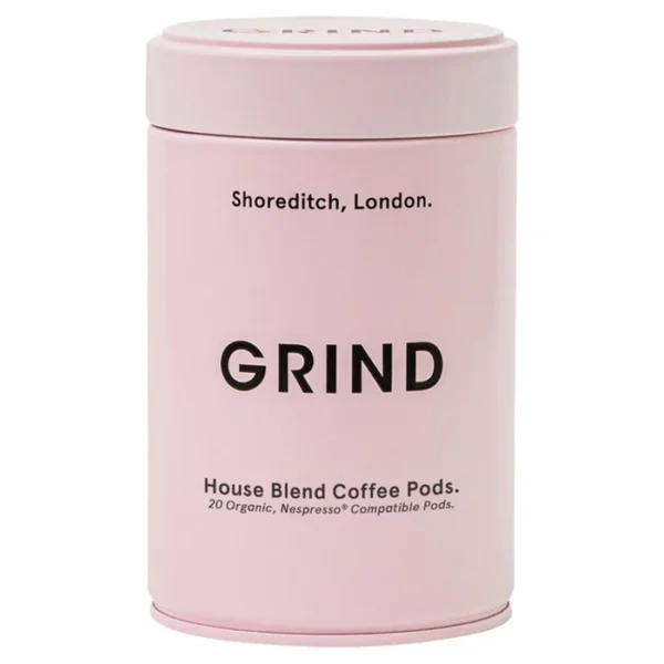 Grind House Blend Compostable Coffee Pods Tin 20 per pack