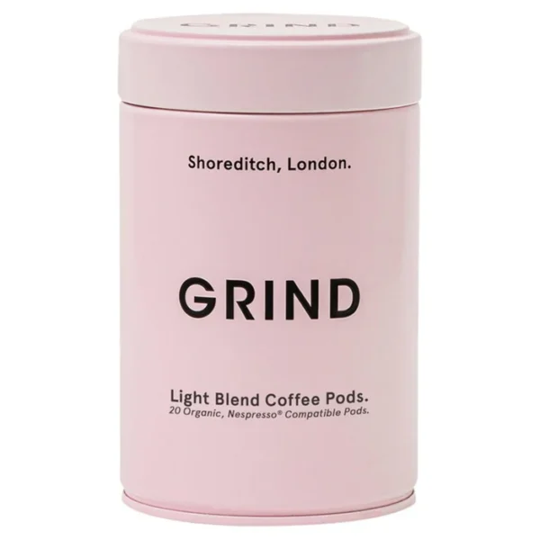 Grind Light Blend Compostable Coffee Pods Tin 20 per pack
