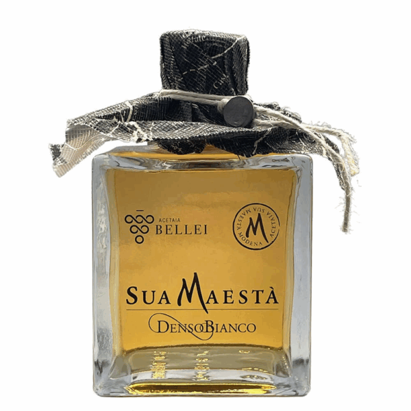 Denso Bianco Sa Majesté balsamische Speisewürze 250 ml - Acetaia Bellei