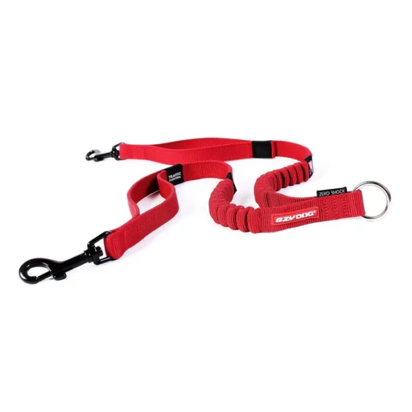 EzyDog Zero Shock Coupler Black Dog Lead Attachment 24"