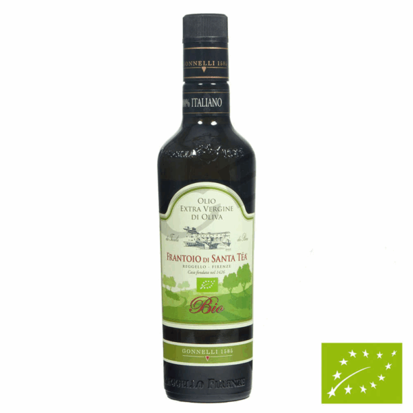 Huile d'olive bio 500 ml Moulin à huile Santa Tea - Gonnelli 1585