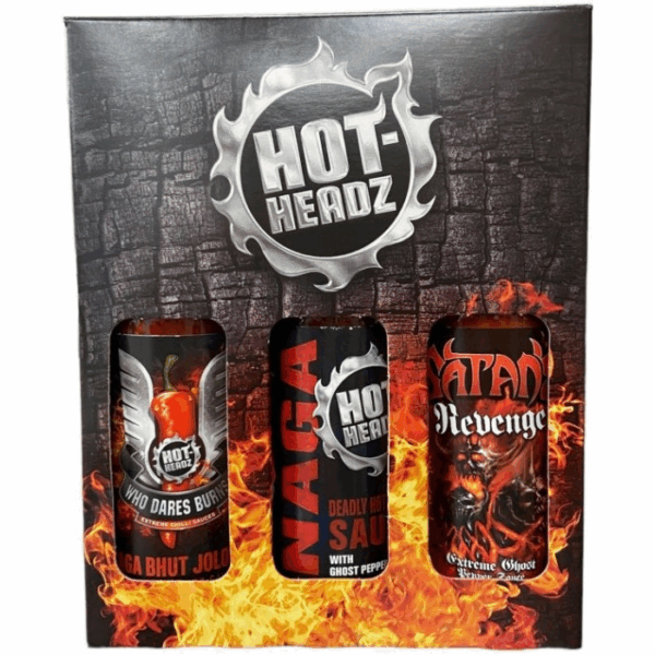 HOT-HEADZ ! PACK CADEAU SAUCE NAGA