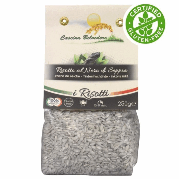 RISOTTO A L'ENCRE DE SEICHE BELVEDERE 250 G
