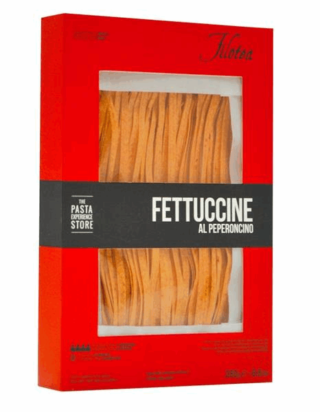 FETTUCCINE AU PIMENT ROUGE 250G