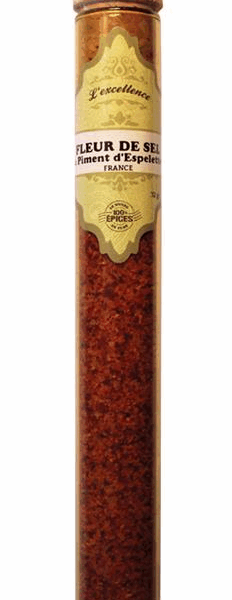 FLEUR DE SEL AU PIMENT D ESPELETTE 30G