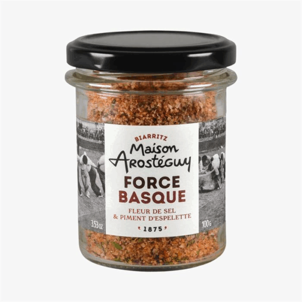 FORCE BASQUE FLEUR DE SEL & PIMENT D´ESPELETTE 100G