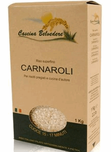 RIZ CARNAROLI BOITE CARTON BELVEDERE 1 KG