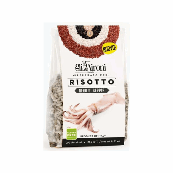 RISOTTO A L'ENCRE DE SEICHE GLI ARONI 250G