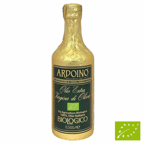 BIOLOGICO Huile d'olive extra vierge italienne 500 ml - Ardoino, Isnardi