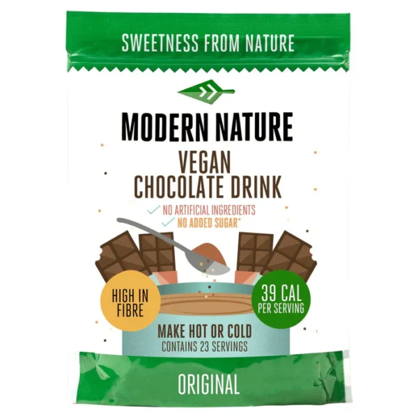 Modern Nature Vegan Hot Chocolate No Added Sugar 230g