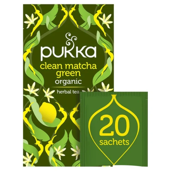 Pukka Clean Matcha Green Tea Bags 20 per pack