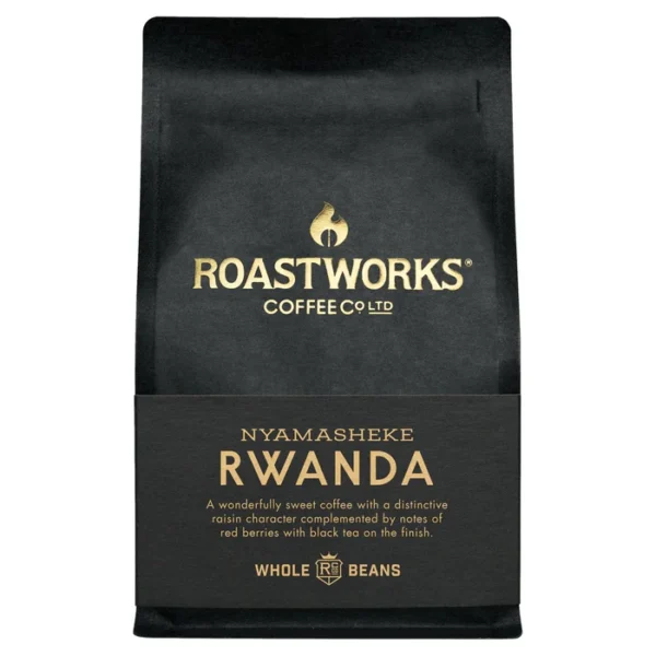 Roastworks Rwanda Whole Bean Coffee 200g