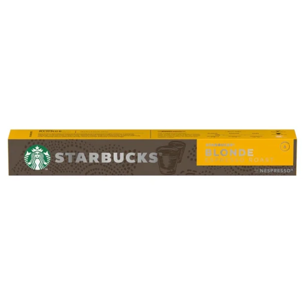 Starbucks by Nespresso Blonde Espresso Roast Coffee Pods 10 per pack