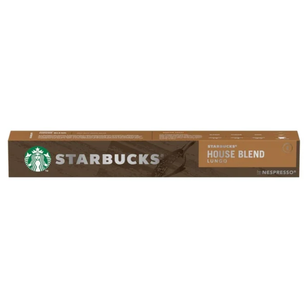 Starbucks by Nespresso House Blend Lungo Coffee Pods 10 per pack