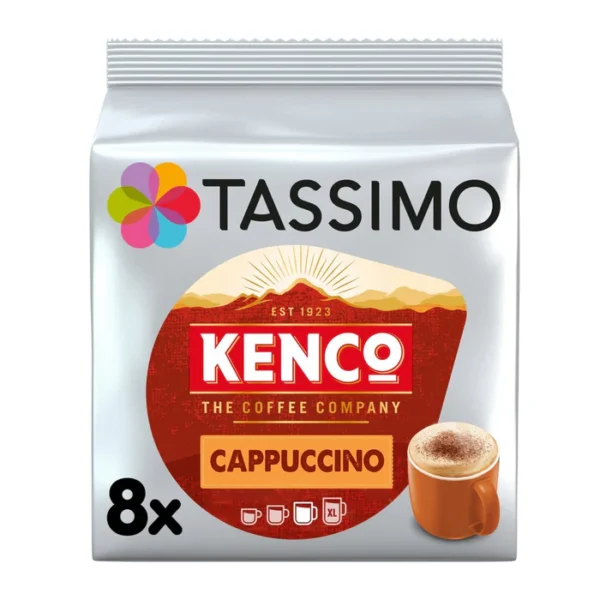 Tassimo Kenco Cappuccino Coffee Pods 8 per pack