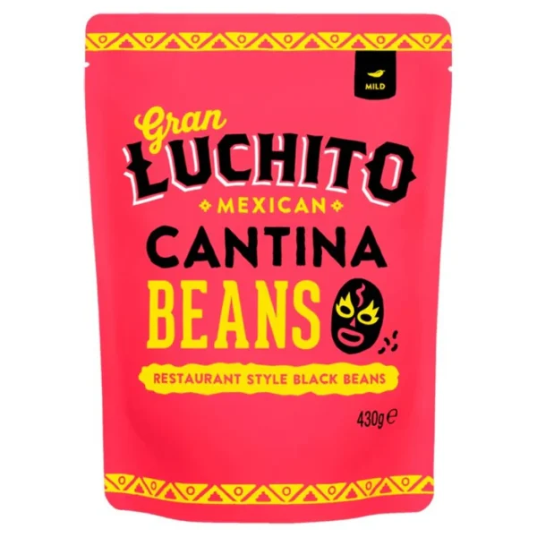 Gran Luchito Cantina Black Beans 430g