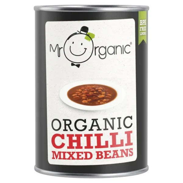 Mr Organic Chilli Mixed Beans 400g