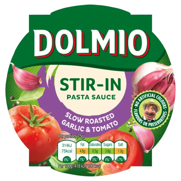 Dolmio Stir In Tomato & Garlic Pasta Sauce 150g